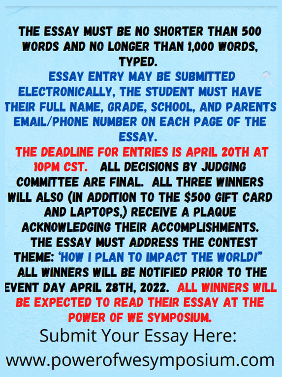 Essay Rules